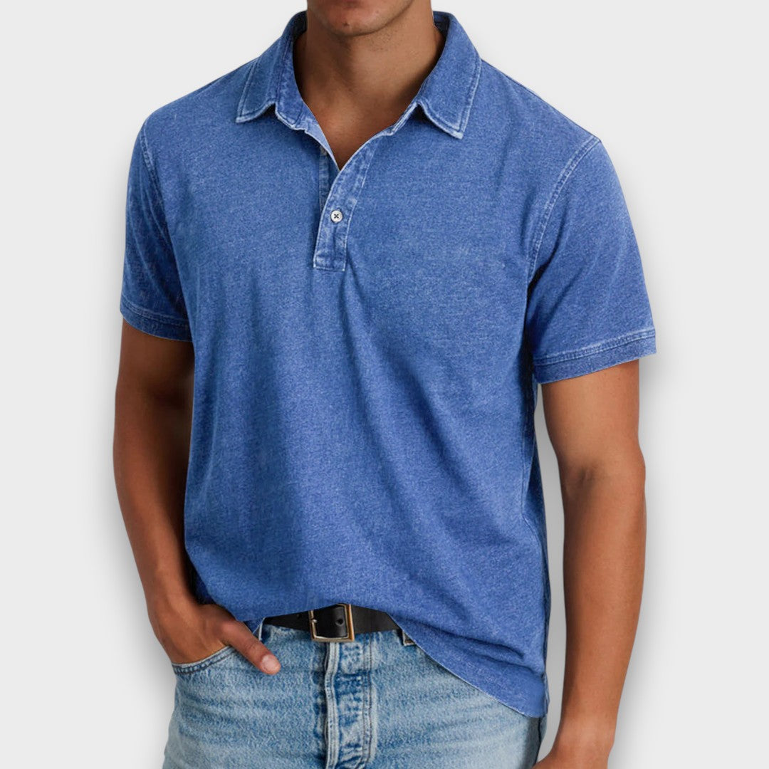 EDUARDO - POLO CLÁSSICO EM ALGODÃO PREMIUM