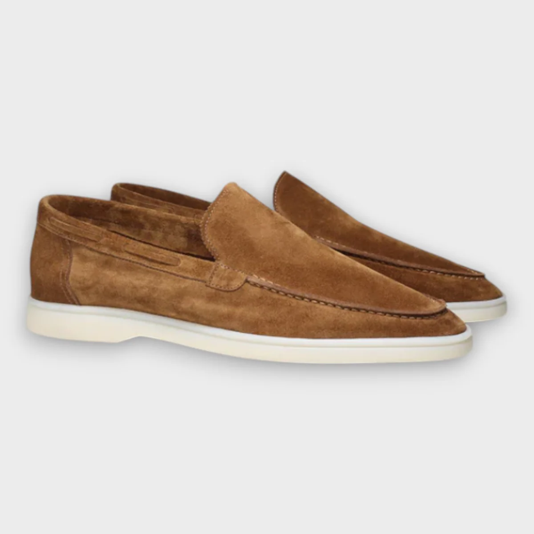 MÁRIO - MOCASSIN CASUAL DE CAMURÇA RESISTENTE