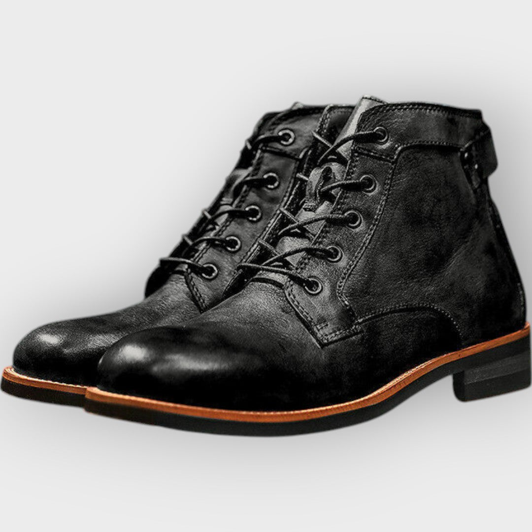 Botas de couro masculinas