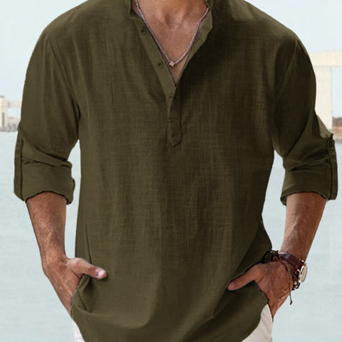 Sergio™ | Camisa de linho respirável