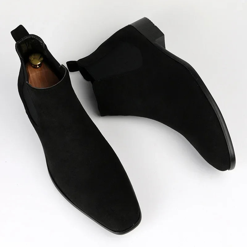 Botas Chelsea casuais para homens