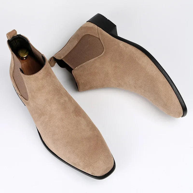 Botas Chelsea casuais para homens