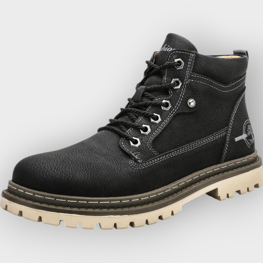 Botas de amarrar casuais para homens