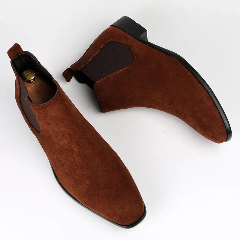 Botas Chelsea casuais para homens
