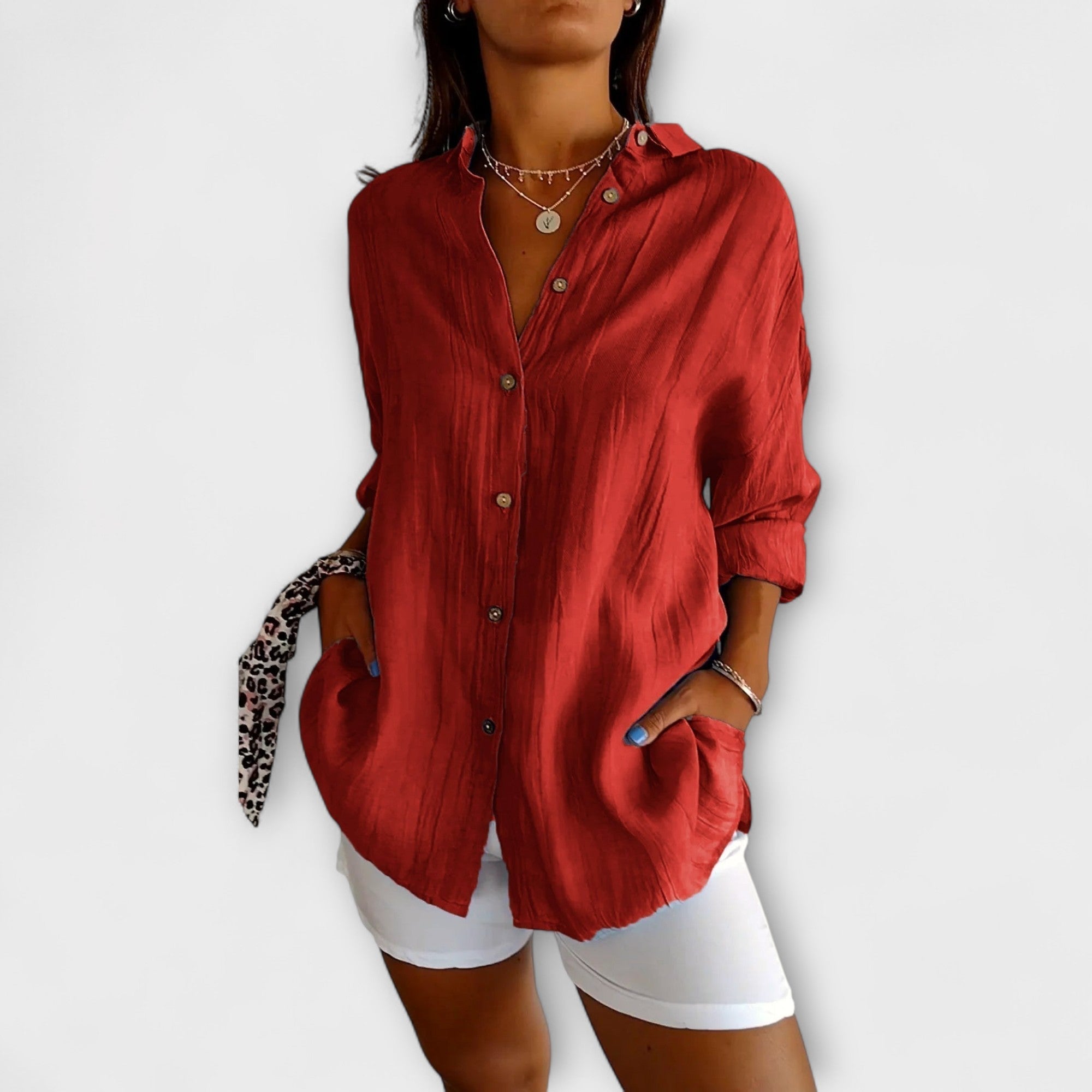 Saskia - Blusa Elegante para Mulheres