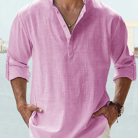 Sergio™ | Camisa de linho respirável