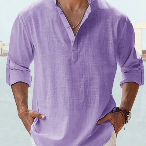 Sergio™ | Camisa de linho respirável