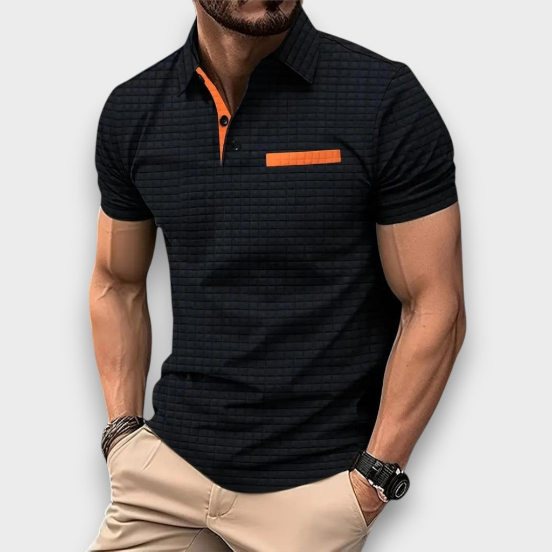 ULISSES - CAMISA POLO CASUAL COM ESTILO