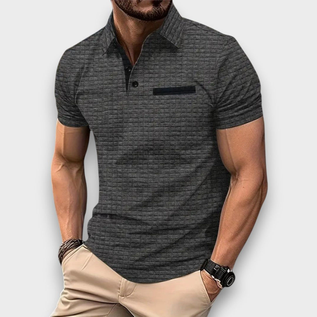 ULISSES - CAMISA POLO CASUAL COM ESTILO