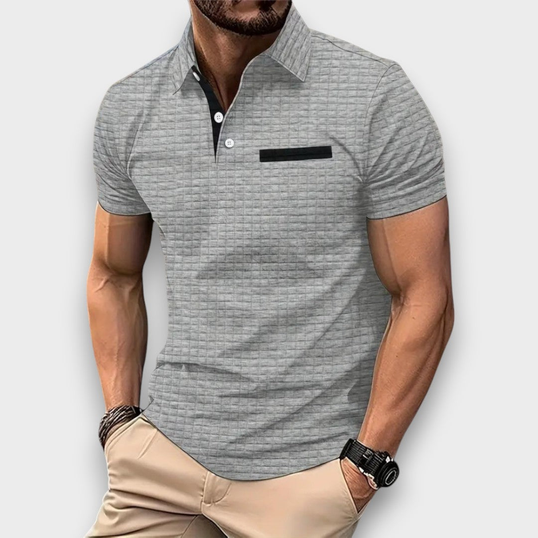 ULISSES - CAMISA POLO CASUAL COM ESTILO