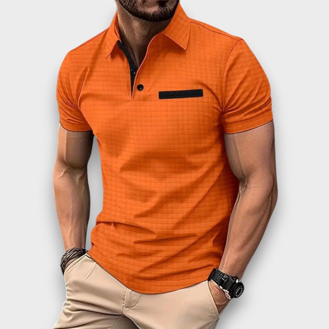 ULISSES - CAMISA POLO CASUAL COM ESTILO