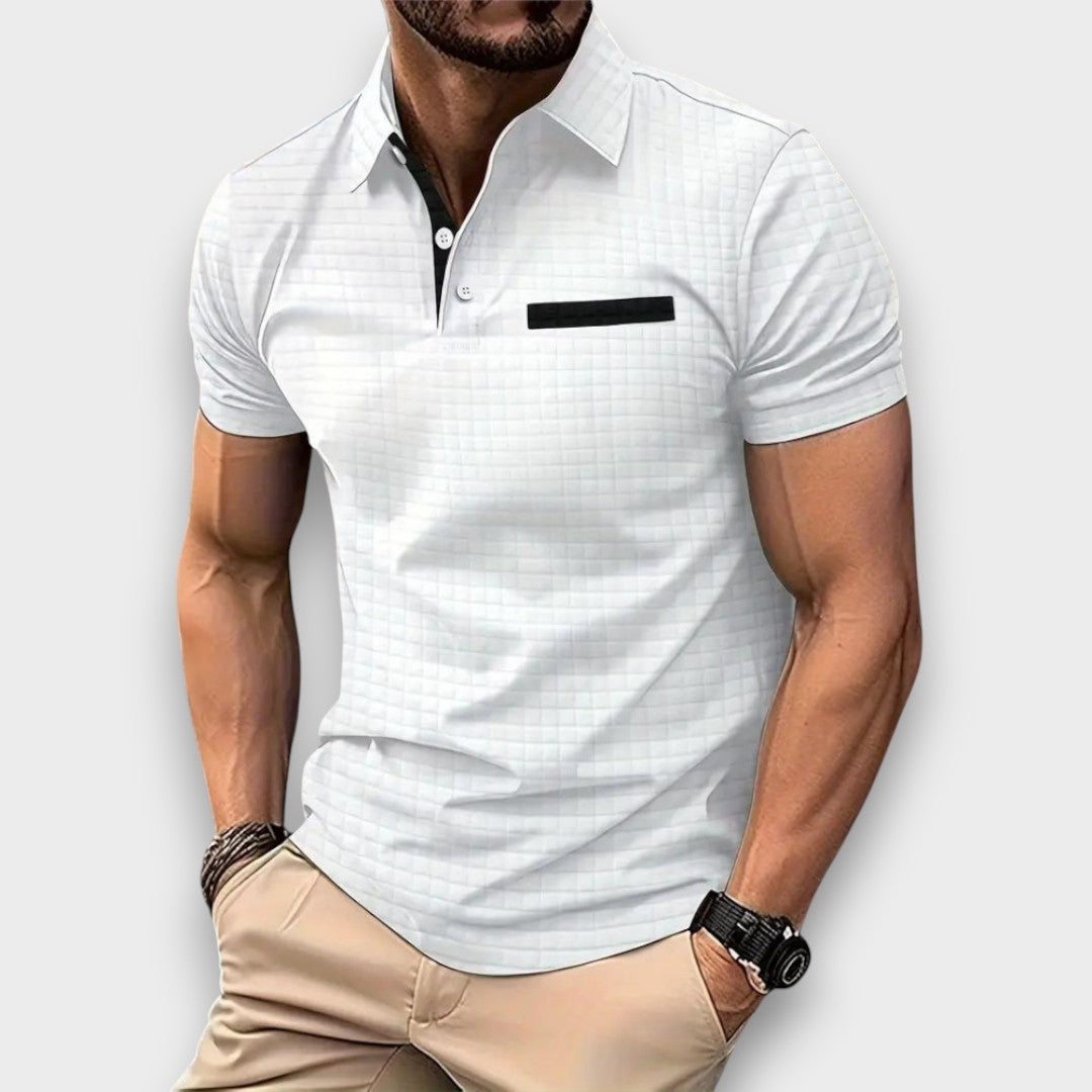 ULISSES - CAMISA POLO CASUAL COM ESTILO