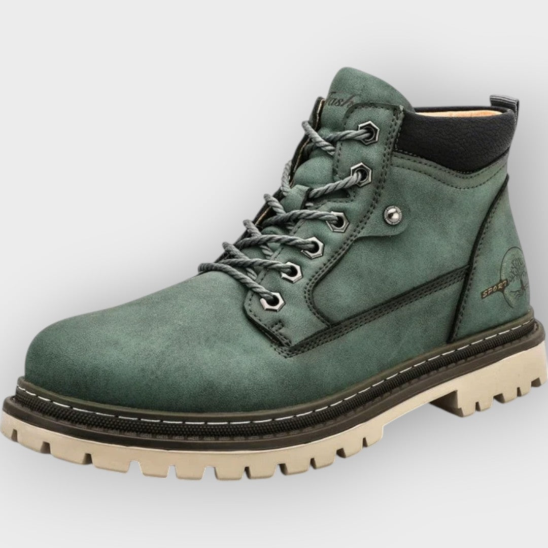 Botas de amarrar casuais para homens
