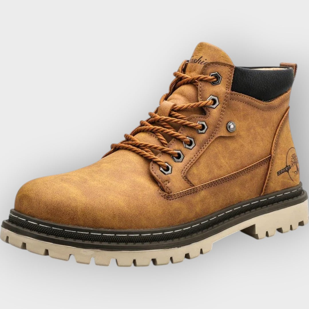 Botas de amarrar casuais para homens